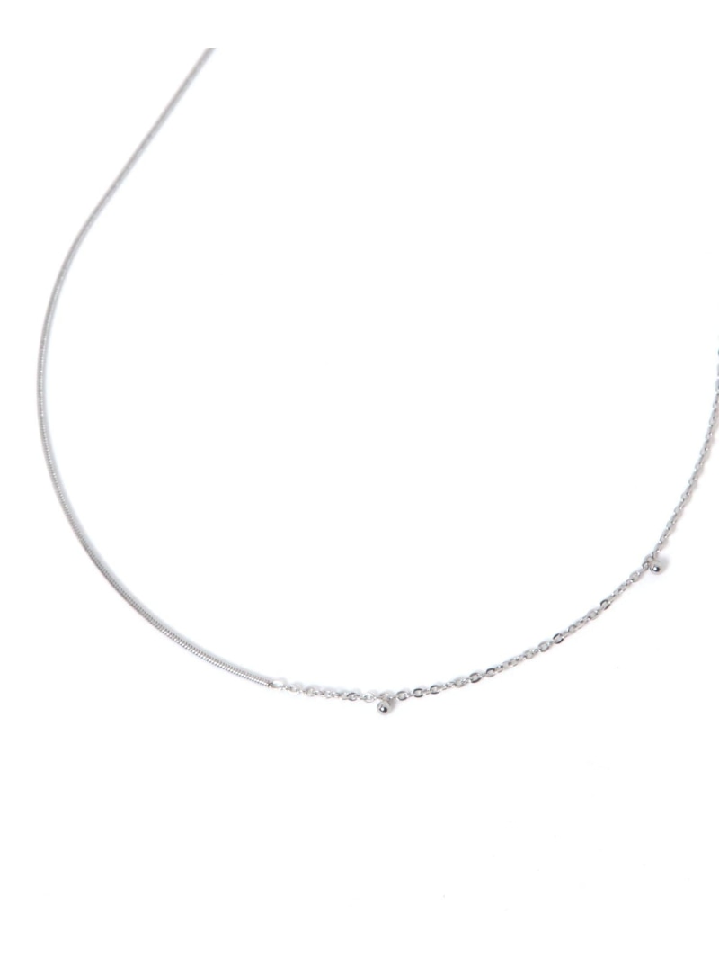 ステンレス細チェーンネックレス/1081048 GLOBAL WORK グローバルワーク アクセサリー・腕時計 ネックレス シルバー[Rakuten Fashion] globalwork-10024425 GLOBAL WORK/グローバルワーク パッケージ画像