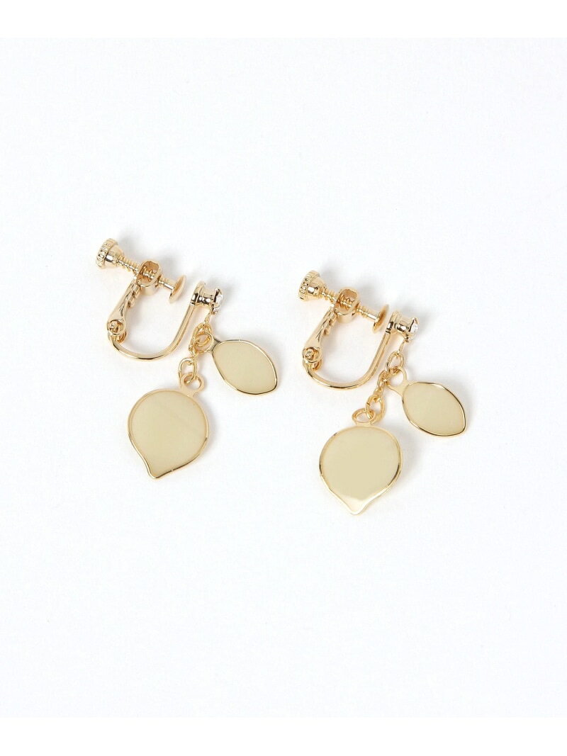 リーフカラーイヤリング/1088346 GLOBAL WORK グローバルワーク アクセサリー・腕時計 イヤリング・イヤーカフ ブラウン[Rakuten Fashion] globalwork-10024422 GLOBAL WORK/グローバルワーク パッケージ画像