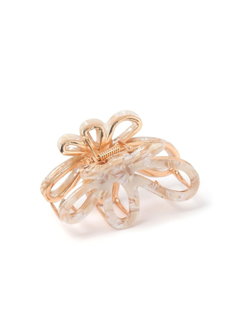 【SALE／20%OFF】ニュアンスフラワーヘアバンス/143586 GLOBAL WORK グローバルワーク ヘアアクセサリー バレッタ・ヘアクリップ・ヘアピン ベージュ グレー ブラウン【RBA_E】[Rakuten Fashion] globalwork-10019565 GLOBAL WORK/グローバルワーク サンプル画像3