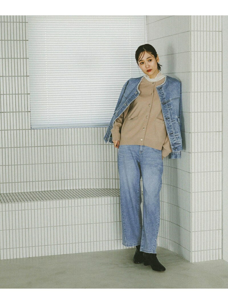 【SALE／40%OFF】GOODデニムリラックスワイドパンツ/595403 GLOBAL WORK グローバルワーク パンツ ジーンズ・デニムパンツ ブルー【RBA_E】[Rakuten Fashion] globalwork-10022114 GLOBAL WORK/グローバルワーク サンプル画像3