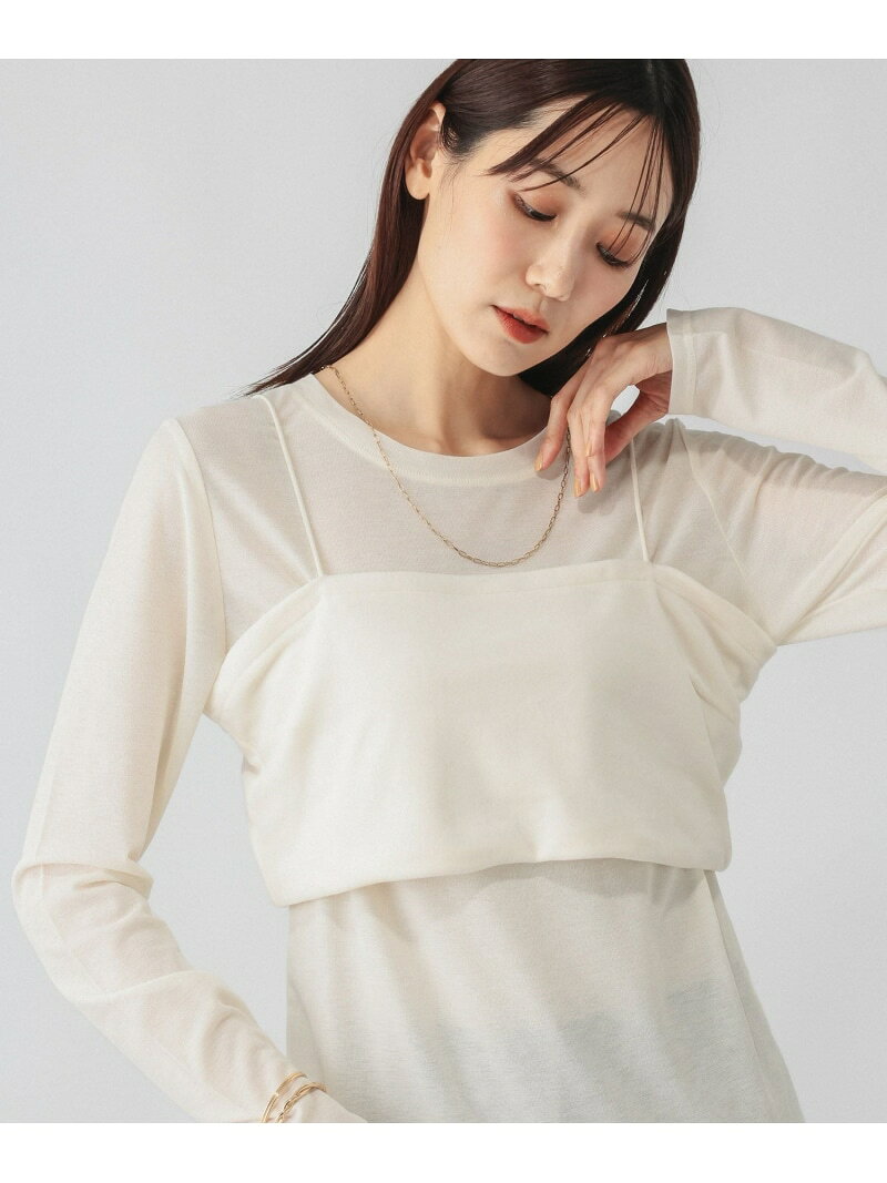 ビスチェ*ロンTSET/1066914 GLOBAL WORK グローバルワーク トップス カットソー・Tシャツ ブラック ホワイト【先行予約】*【送料無料】[Rakuten Fashion] globalwork-10024177 GLOBAL WORK/グローバルワーク サンプル画像2