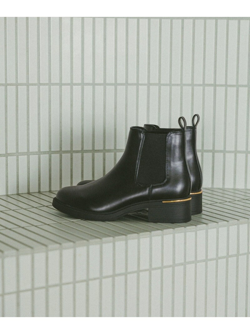 【SALE／20%OFF】らくっション撥水サイドゴアブーツ/603229 GLOBAL WORK グローバルワーク シューズ・靴 ブーツ ブラック【RBA_E】【送料無料】[Rakuten Fashion] globalwork-10022199 GLOBAL WORK/グローバルワーク サンプル画像2
