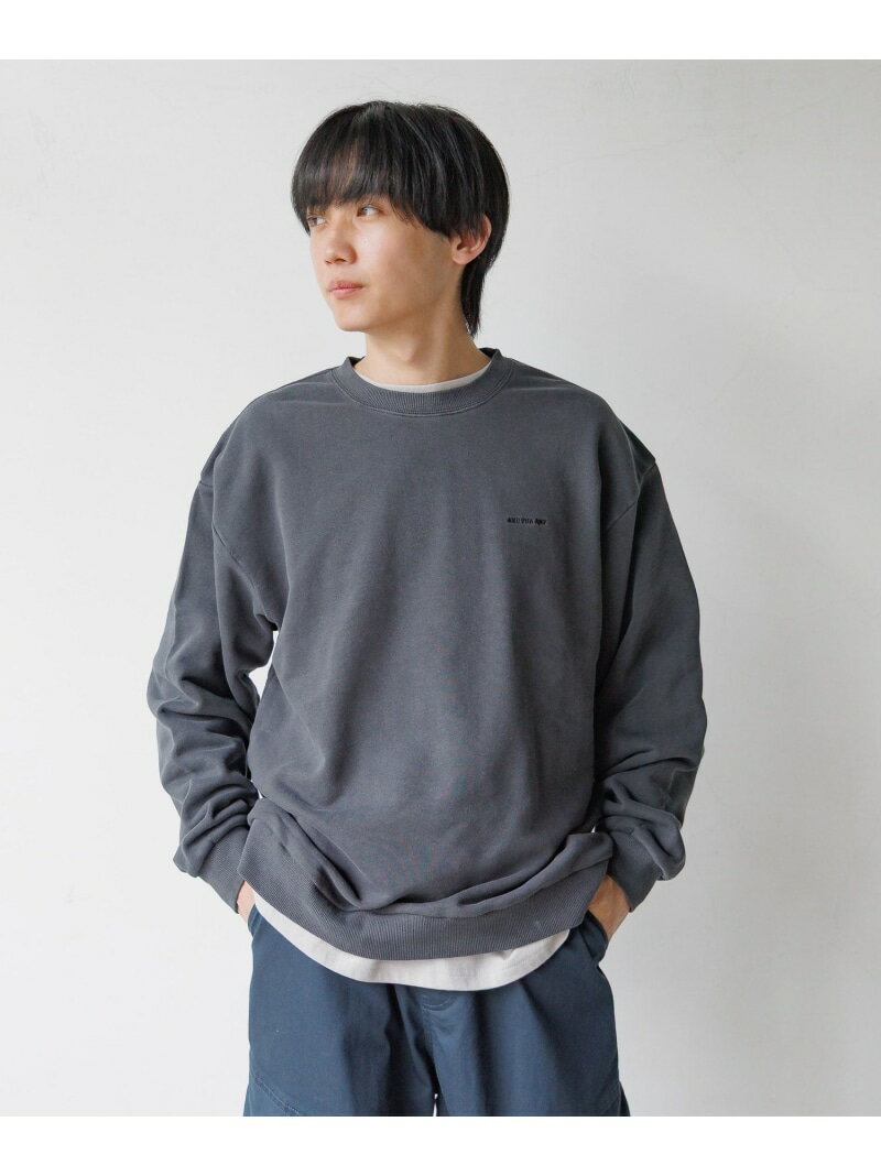 USAロゴ刺繍スウェット/AND YUA ANY/581115 GLOBAL WORK グローバルワーク トップス スウェット・トレーナー グレー[Rakuten Fashion]のサムネイル