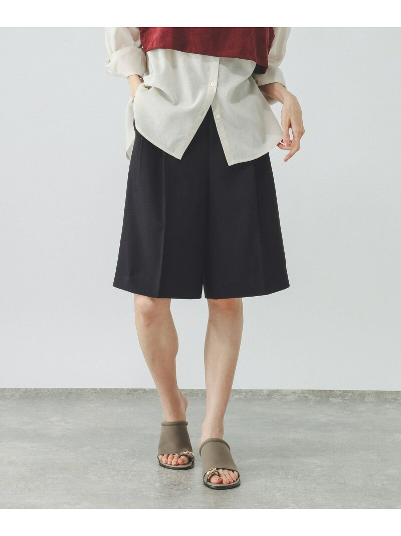 お手入れラクラクセットアップ/ハーフパンツ/684656 GLOBAL WORK グローバルワーク パンツ その他のパンツ ネイビー ブラウン【先行予約】*【送料無料】[Rakuten Fashion] globalwork-10023820 GLOBAL WORK/グローバルワーク サンプル画像2