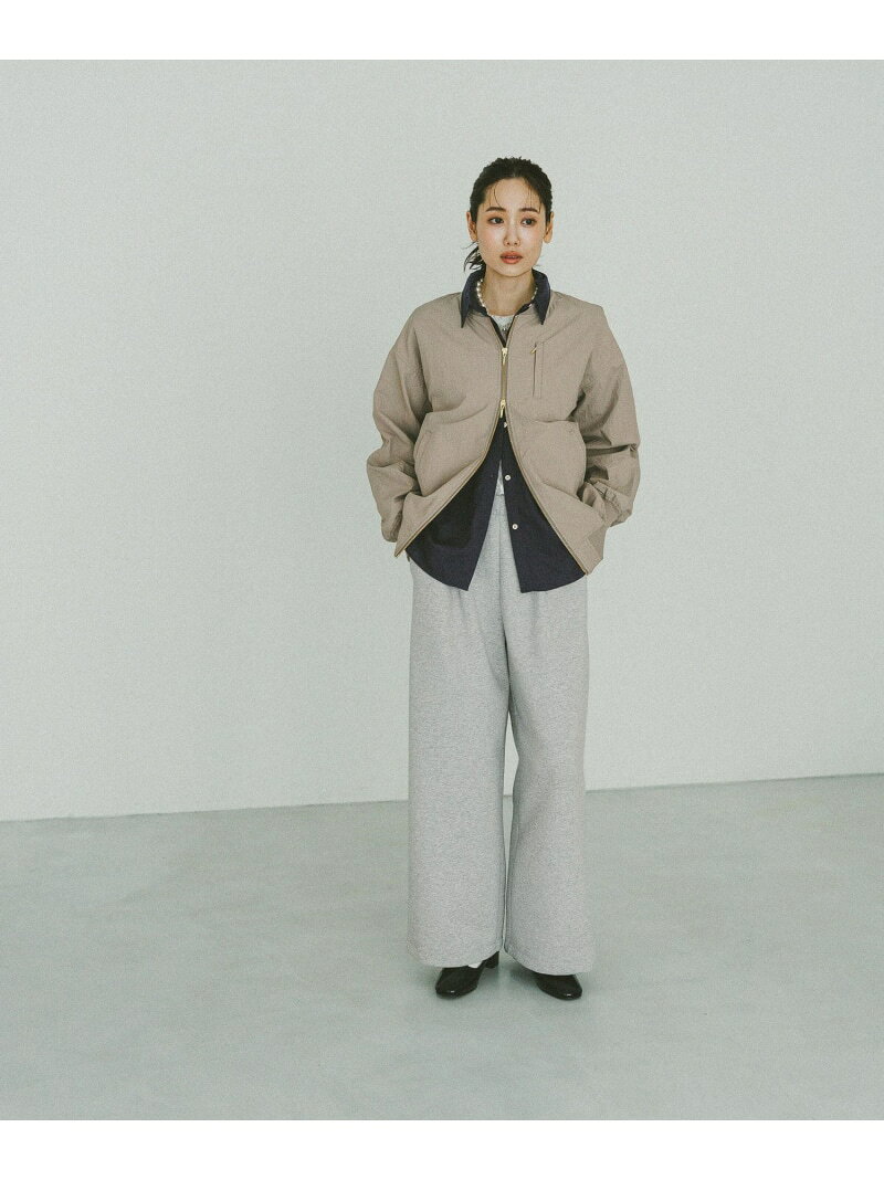 ダンボールワイドパンツ/636485 GLOBAL WORK グローバルワーク パンツ ジャージ・スウェットパンツ グレー ブラック【送料無料】[Rakuten Fashion] globalwork-10022547 GLOBAL WORK/グローバルワーク サンプル画像3