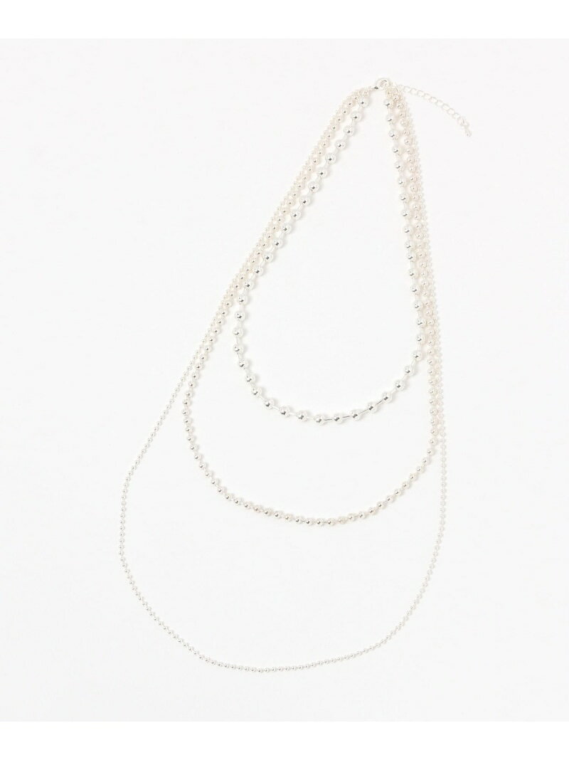 アソート三連ネックレス/495430 GLOBAL WORK グローバルワーク アクセサリー・腕時計 ネックレス ゴールド シルバー[Rakuten Fashion] globalwork-10021276 GLOBAL WORK/グローバルワーク サンプル画像3