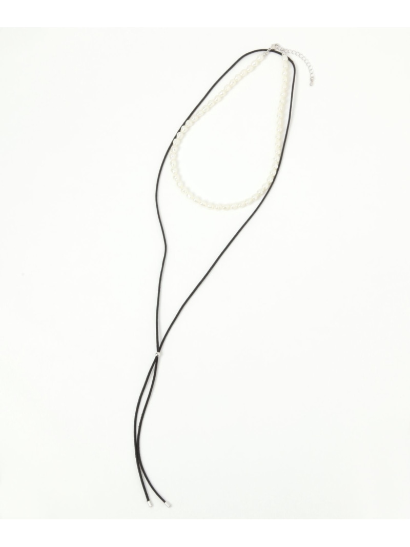 【SALE／60%OFF】フェイクスエードY字二連ネックレス/495432 GLOBAL WORK グローバルワーク アクセサリー・腕時計 ネックレス ブラウン ブラック ベージュ カーキグリーン【RBA_E】[Rakuten Fashion] globalwork-10021277 GLOBAL WORK/グローバルワーク サンプル画像2