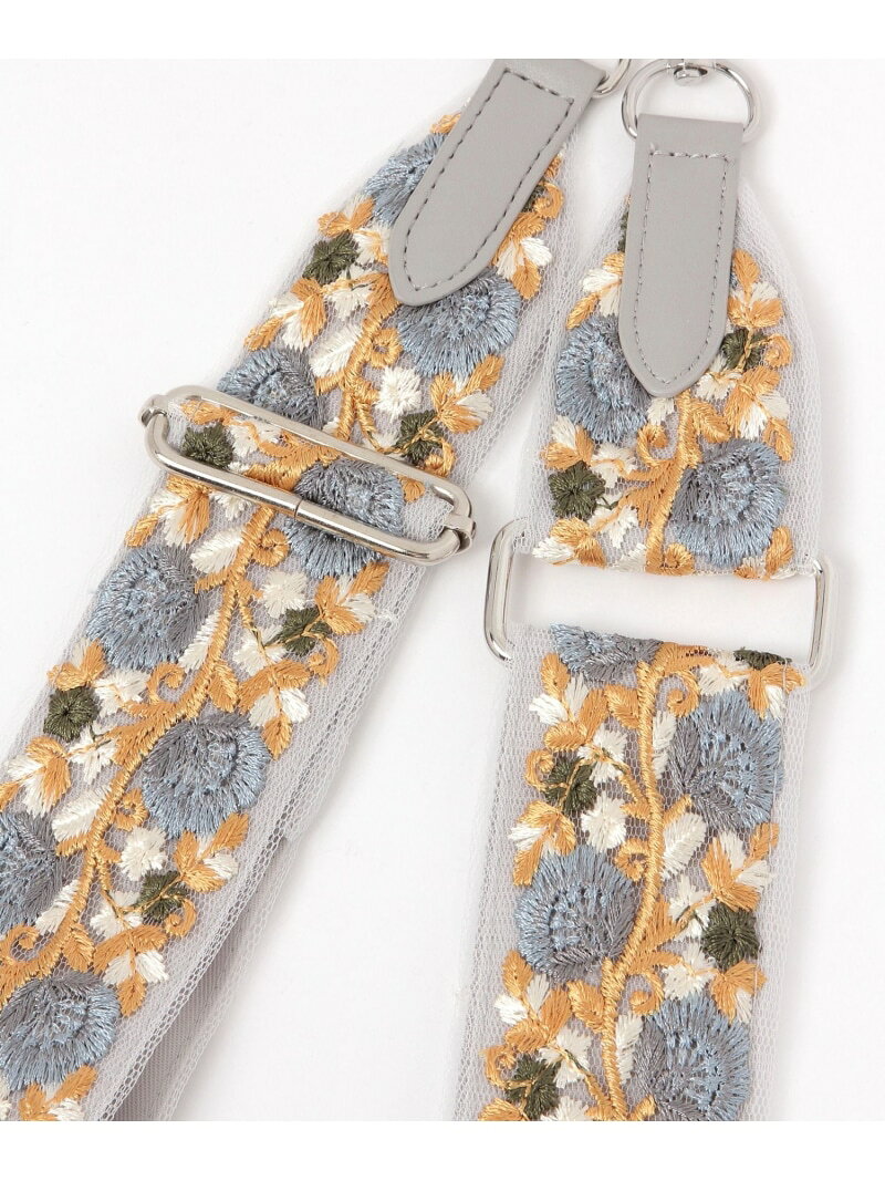 【SALE／20%OFF】太幅刺繍マルチWAYショルダー/495441 GLOBAL WORK グローバルワーク スマホグッズ・オーディオ機器 その他のスマホグッズ・オーディオ機器 グレー ベージュ【RBA_E】[Rakuten Fashion] globalwork-10021268 GLOBAL WORK/グローバルワーク サンプル画像3
