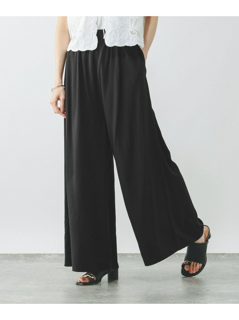 【SALE／30%OFF】さらさらリラックスイージーパンツ/636563 GLOBAL WORK グローバルワーク パンツ その他のパンツ ネイビー ブラウン ブラック【RBA_E】[Rakuten Fashion] globalwork-10023377 GLOBAL WORK/グローバルワーク サンプル画像3