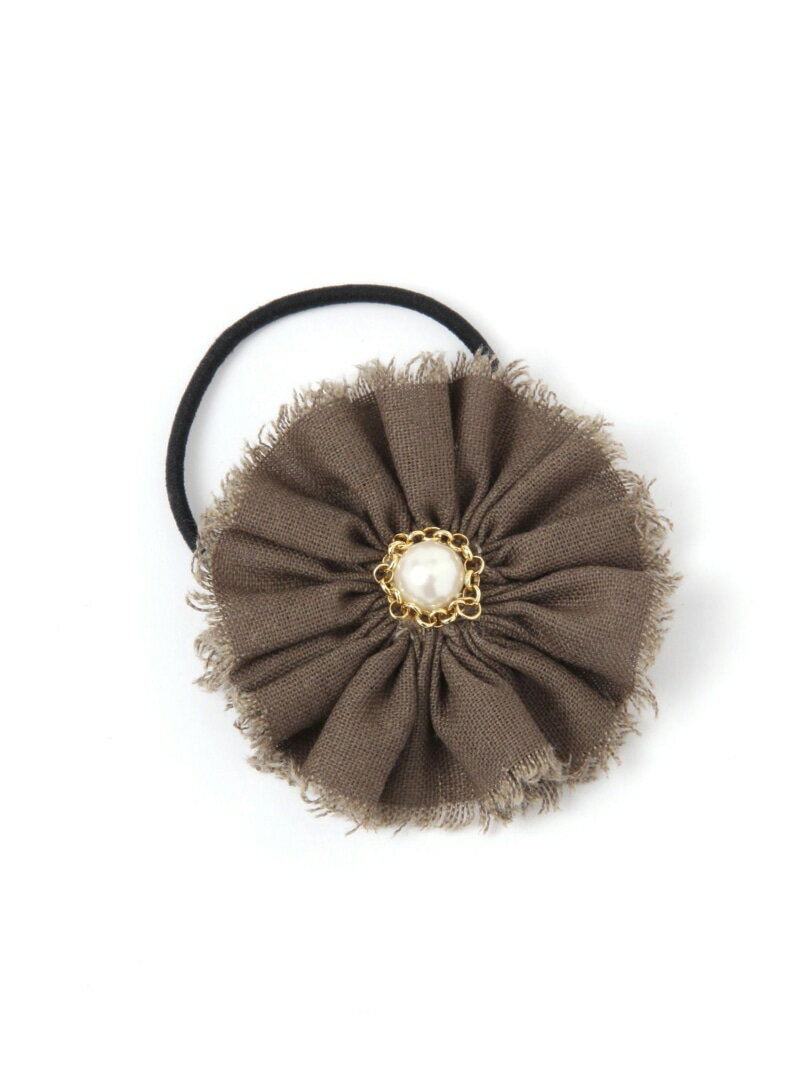 【SALE/20%OFF】リネンフラワーヘアゴ...の紹介画像2