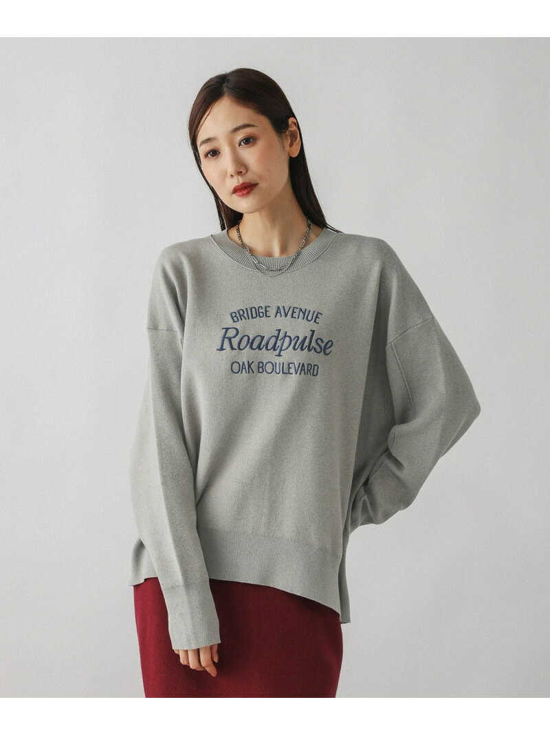 【SALE／50%OFF】スウェットライククループルオーバー/571350 GLOBAL WORK グローバルワーク トップス ニット ネイビー グレー ワインレッド イエロー ブラウン グリーン【RBA_E】[Rakuten Fashion] globalwork-10021790 GLOBAL WORK/グローバルワーク サンプル画像2