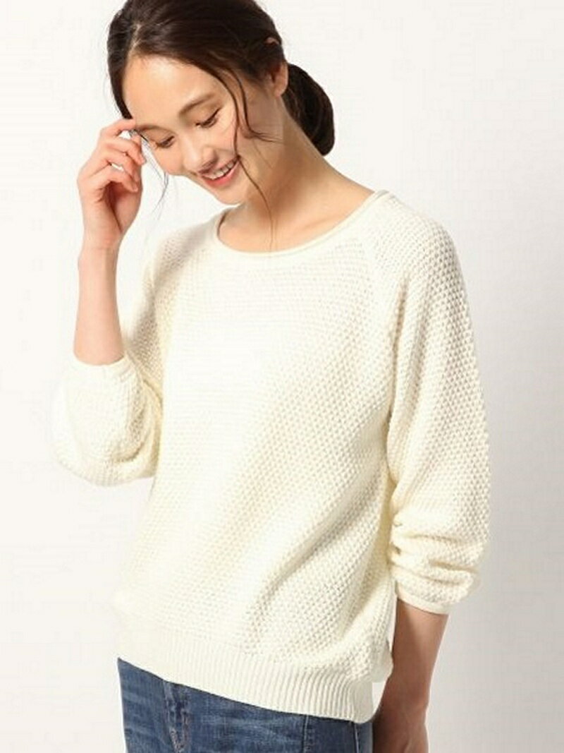 [Rakuten BRAND AVENUE]【SALE／28%OFF】(W)コットンポコポコニット/PO GLOBAL WORK グローバルワーク ニット【RBA_S】【RBA_E】