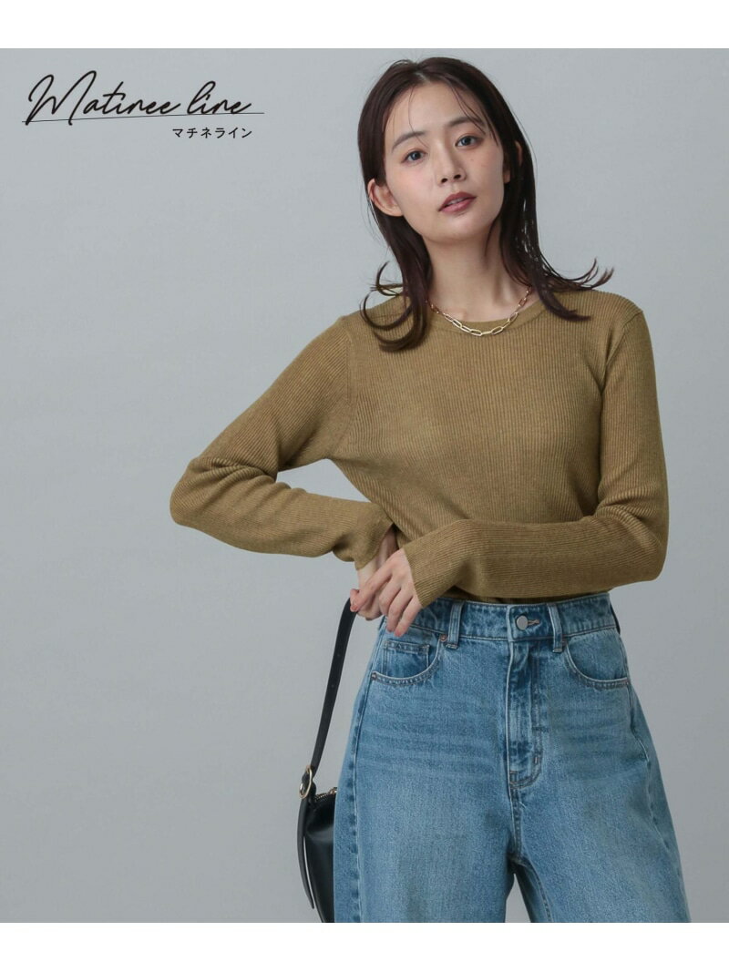 樂天商城 - 【SALE／40%OFF】MATINEE LINE/レヴィータクループルオーバー/321437 GLOBAL WORK グローバルワーク トップス ニット グレー【RBA_E】[Rakuten Fashion]
