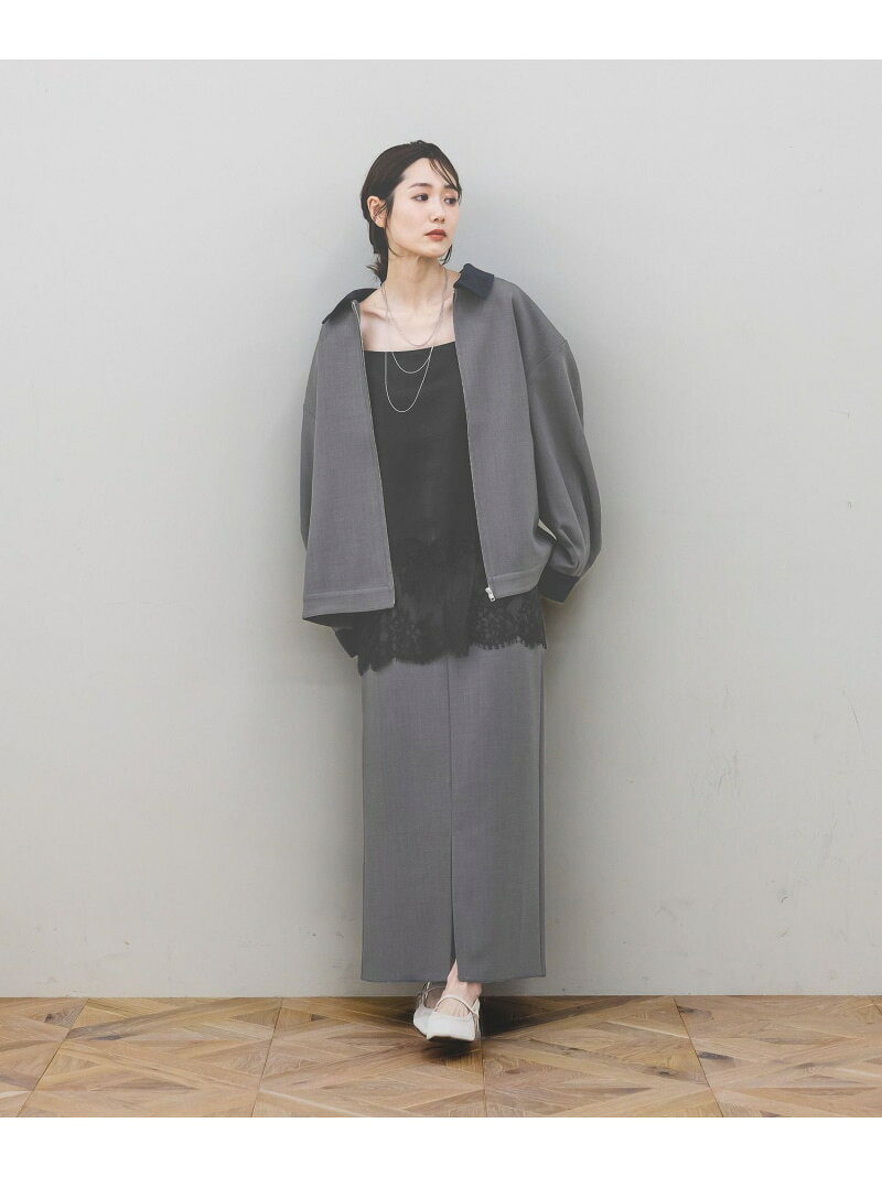 【SALE／40%OFF】ナロースカート/一部店舗限定/650199 GLOBAL WORK グローバルワーク スカート ロング・マキシスカート グレー【RBA_E】[Rakuten Fashion] globalwork-10022719 GLOBAL WORK/グローバルワーク サンプル画像3