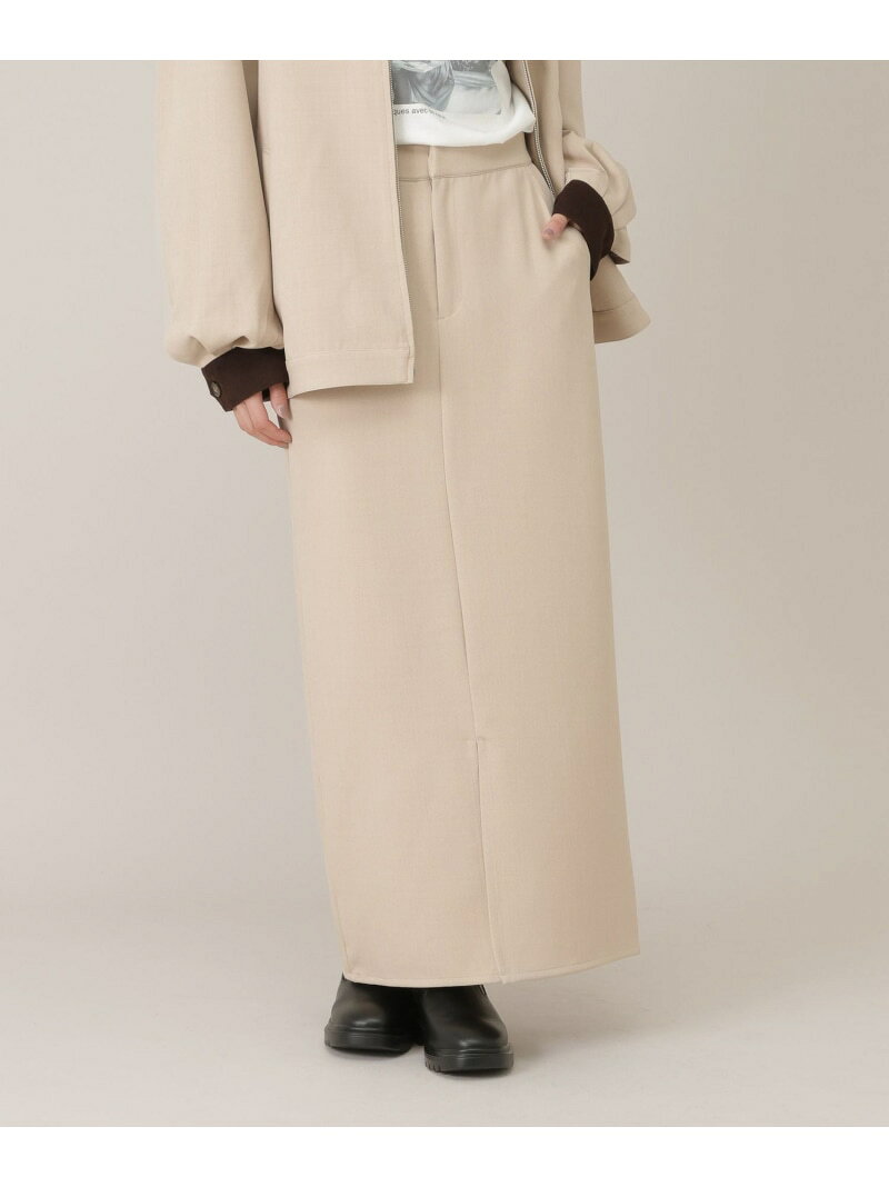 【SALE／40%OFF】ナロースカート/一部店舗限定/650199 GLOBAL WORK グローバルワーク スカート ロング・マキシスカート グレー【RBA_E】[Rakuten Fashion] globalwork-10022719 GLOBAL WORK/グローバルワーク サンプル画像2