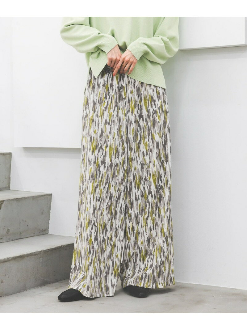 【SALE／33%OFF】楊柳イージーワイドパンツ/636562 GLOBAL WORK グローバルワーク パンツ その他のパンツ ベージュ ネイビー グレー【RBA_E】[Rakuten Fashion] globalwork-10023065 GLOBAL WORK/グローバルワーク サンプル画像3
