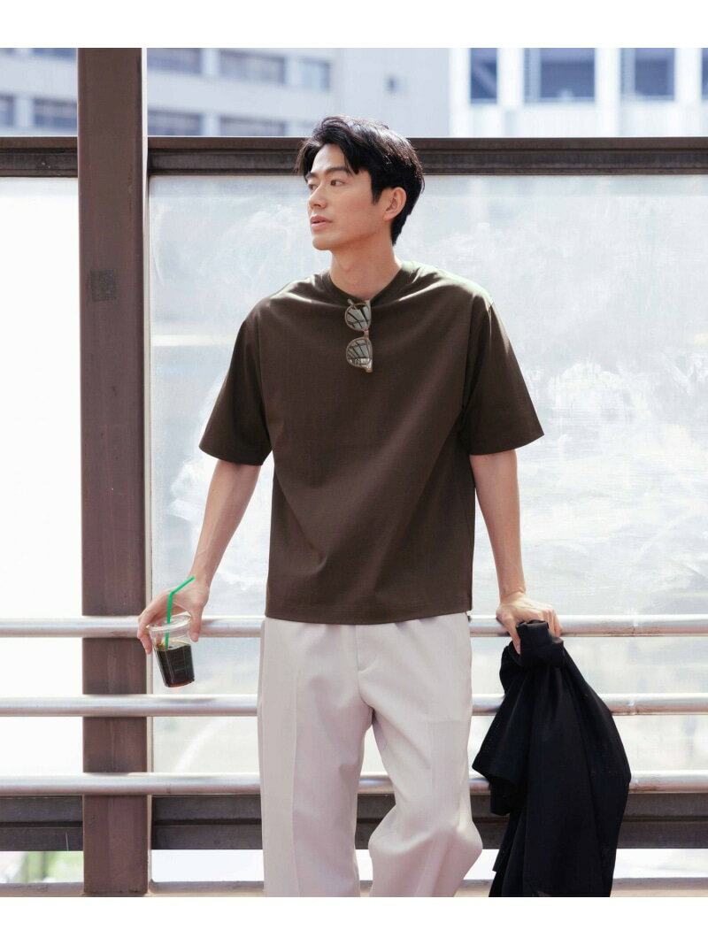 乐天商城 - 【SALE／40%OFF】汗染み軽減クリーンT/288100 GLOBAL WORK グローバルワーク トップス カットソー・Tシャツ ブラウン ブラック ホワイト【RBA_E】[Rakuten Fashion]