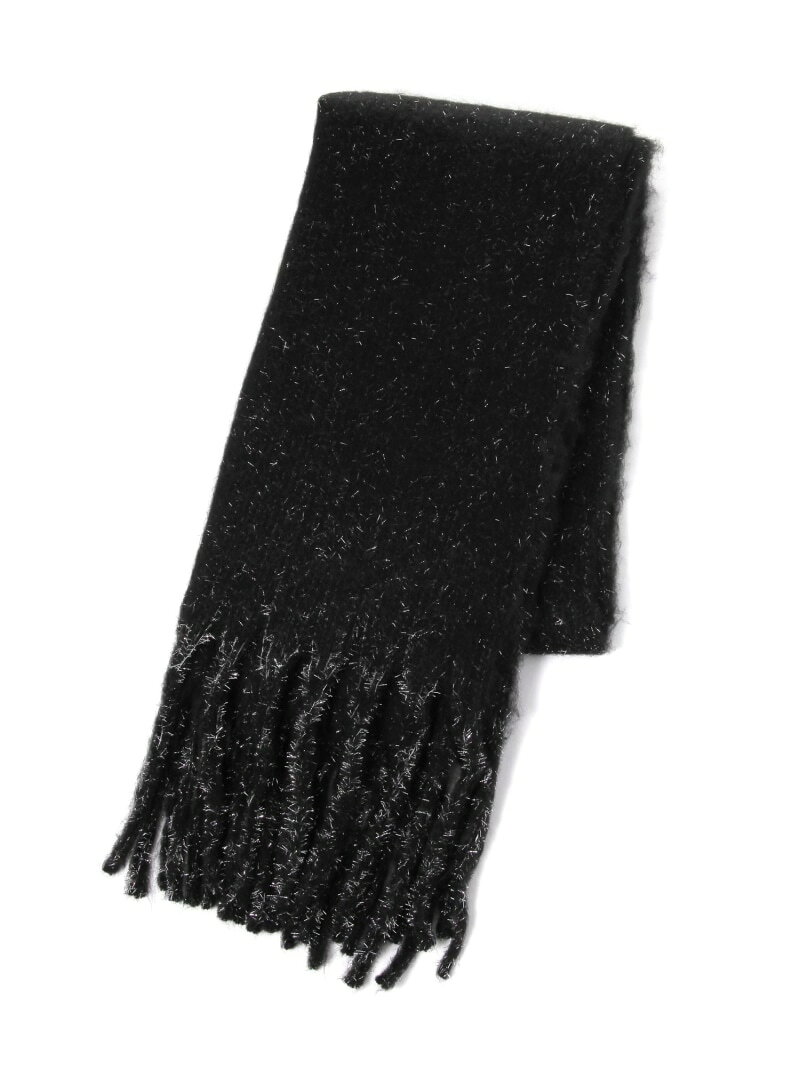 【SALE／52%OFF】ラメ太フリンジストール/633401 GLOBAL WORK グローバルワーク ファッション雑貨 マフラー・ストール・ネックウォーマー グレー ブラック ベージュ【RBA_E】[Rakuten Fashion] globalwork-10022466 GLOBAL WORK/グローバルワーク サンプル画像2