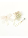 【SALE/40%OFF】MADE IN JAPANドライフラワ-ヘアピン3本セット/135707 GLOBAL WORK グローバルワーク ヘアアクセサリー ...