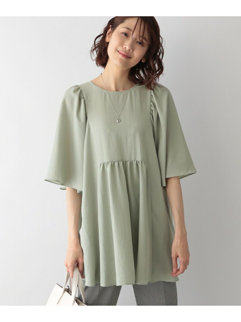 Global Work レディース ワンピース グローバルワーク W オテイレラクラクチュニック チュニック オレンジ イエロー グリーン グレー Rakuten Fashion 通販