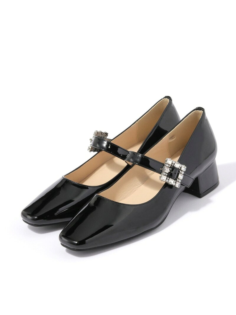 【SALE／40%OFF】らくっションストラップヒールパンプス/641236 GLOBAL WORK グローバルワーク シューズ・靴 パンプス ブラック シルバー【RBA_E】[Rakuten Fashion] globalwork-10022863 GLOBAL WORK/グローバルワーク サンプル画像3