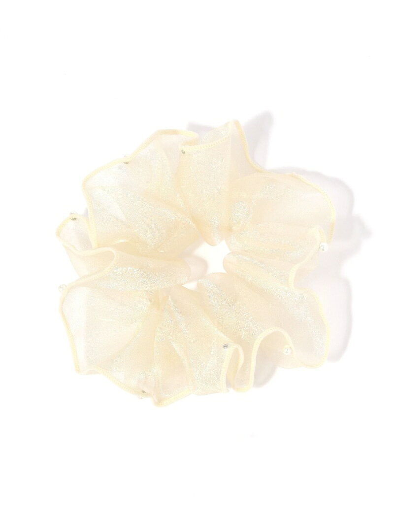 【SALE／50%OFF】シアーパイピングシュシュ/646387 GLOBAL WORK グローバルワーク ヘアアクセサリー ヘアゴム ブラウン グレー ブラック ベージュ【RBA_E】[Rakuten Fashion] globalwork-10022881 GLOBAL WORK/グローバルワーク サンプル画像2