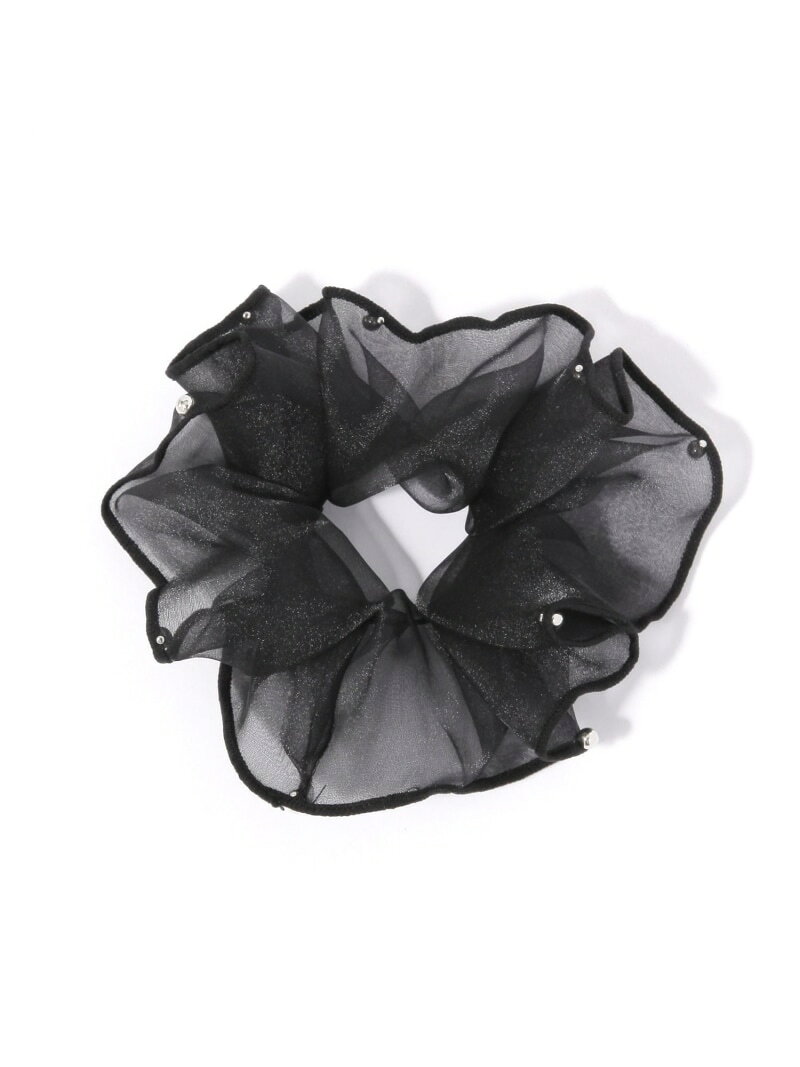 【SALE／50%OFF】シアーパイピングシュシュ/646387 GLOBAL WORK グローバルワーク ヘアアクセサリー ヘアゴム ブラウン グレー ブラック ベージュ【RBA_E】[Rakuten Fashion] globalwork-10022881 GLOBAL WORK/グローバルワーク サンプル画像3