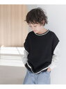 【SALE/50%OFF】ラインニットベストセットプルオーバー/キッズ/976042 GLOBAL WORK グローバルワーク トップス その他のトップス ブラ...