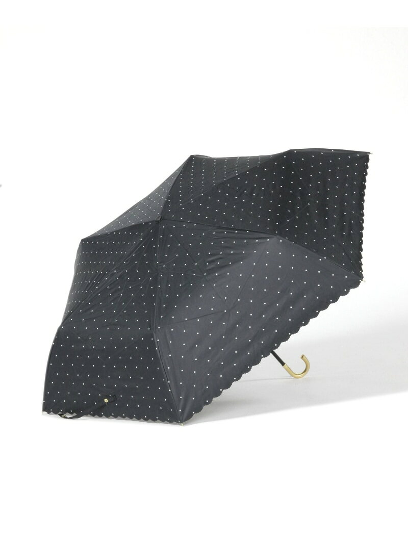 【SALE／40%OFF】遮光ドットフラワーミニ傘/658142 GLOBAL WORK グローバルワーク ファッション雑貨 傘・長傘 ブラック ベージュ【RBA_E】[Rakuten Fashion] globalwork-10022905 GLOBAL WORK/グローバルワーク サンプル画像2