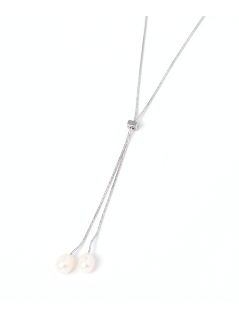 【SALE／20%OFF】ステンレス淡水パールネックレス/329030 GLOBAL WORK グローバルワーク アクセサリー・腕時計 ネックレス シルバー ゴールド【RBA_E】[Rakuten Fashion] globalwork-10020975 GLOBAL WORK/グローバルワーク サンプル画像2