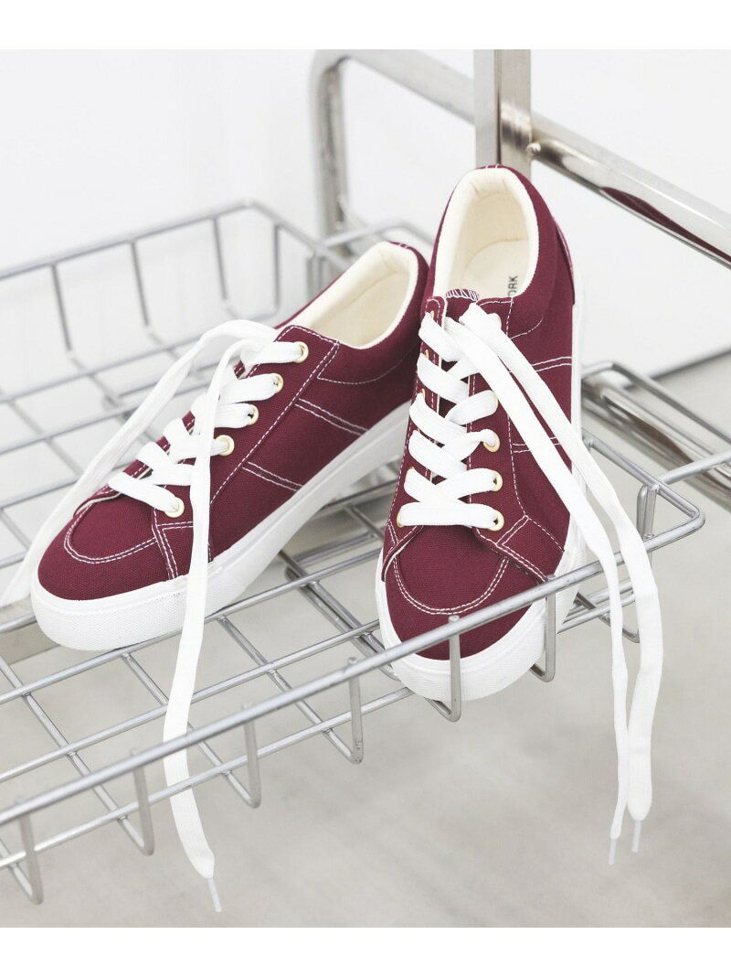 【SALE／30%OFF】らくっションキャンバススニーカー/645029 GLOBAL WORK グローバルワーク シューズ・靴 スニーカー ブラック ホワイト ワインレッド【RBA_E】[Rakuten Fashion] globalwork-10023050 GLOBAL WORK/グローバルワーク サンプル画像3
