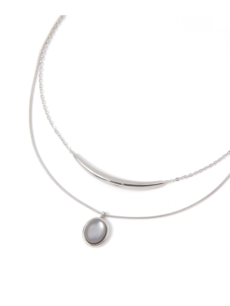 ステンレス2連バーステンレスネックレス/676310 GLOBAL WORK グローバルワーク アクセサリー・腕時計 ネックレス シルバー ゴールド[Rakuten Fashion] globalwork-10023549 GLOBAL WORK/グローバルワーク パッケージ画像
