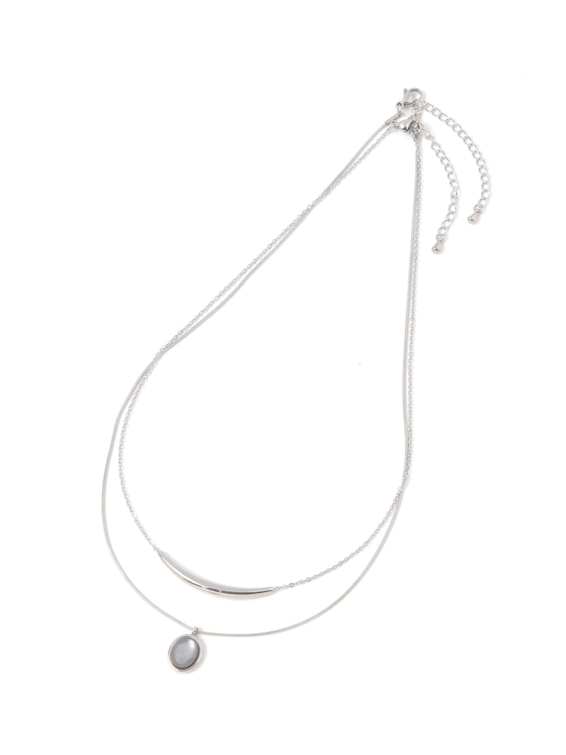 ステンレス2連バーステンレスネックレス/676310 GLOBAL WORK グローバルワーク アクセサリー・腕時計 ネックレス シルバー ゴールド[Rakuten Fashion] globalwork-10023549 GLOBAL WORK/グローバルワーク サンプル画像3