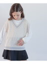 【SALE／60 OFF】ニットベストセットプルオーバー/キッズ/976072 GLOBAL WORK グローバルワーク トップス その他のトップス ホワイト ブラック グレー グリーン ブルー【RBA_E】 Rakuten Fashion