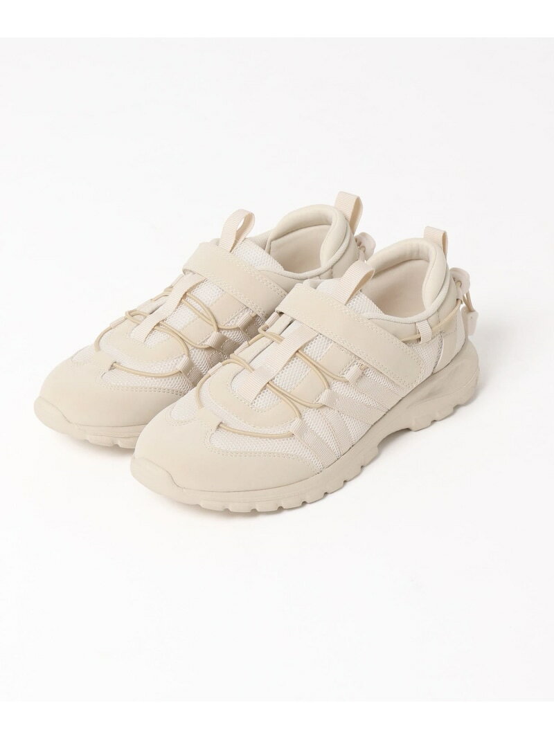 【SALE／50%OFF】エアかるクッションコードスニーカー/595813 GLOBAL WORK グローバルワーク シューズ・靴 スニーカー ベージュ グレー ホワイト ブラック【RBA_E】[Rakuten Fashion] globalwork-10022109 GLOBAL WORK/グローバルワーク サンプル画像2