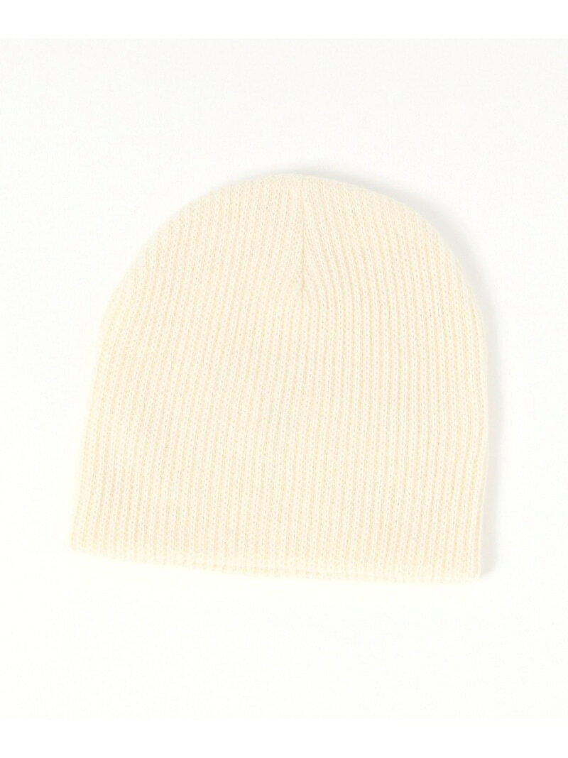 【SALE／20%OFF】ゆるリブニットビーニー/599999 GLOBAL WORK グローバルワーク 帽子 ニット帽・ビーニー ブラック ベージュ グレー【RBA_E】[Rakuten Fashion] globalwork-10022133 GLOBAL WORK/グローバルワーク サンプル画像2
