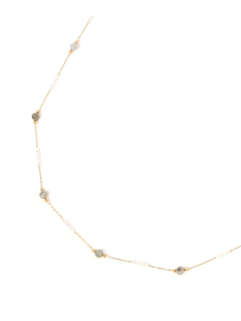 【SALE／50%OFF】ステンレスカラーガラスネックレス/634182 GLOBAL WORK グローバルワーク アクセサリー・腕時計 ネックレス ブラック オレンジ イエロー グレー グリーン【RBA_E】[Rakuten Fashion] globalwork-10022555 GLOBAL WORK/グローバルワーク サンプル画像3