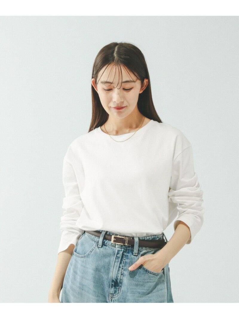 乐天商城 - 【SALE／20%OFF】Fffit エフィット/汚れ落ちやすいクルーネック長袖/645042 GLOBAL WORK グローバルワーク トップス カットソー・Tシャツ ブラック ホワイト ネイビー ベージュ【RBA_E】[Rakuten Fashion]