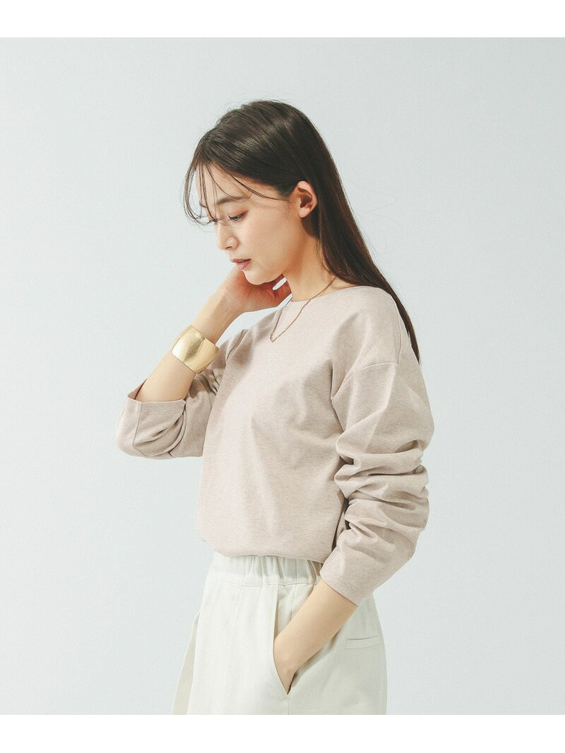 【SALE／36%OFF】Fffit エフィット/汚れ落ちやすいクルーネック長袖/645042 GLOBAL WORK グローバルワーク トップス カットソー・Tシャツ ブラック ホワイト ネイビー ベージュ【RBA_E】[Rakuten Fashion] globalwork-10022965 GLOBAL WORK/グローバルワーク サンプル画像3