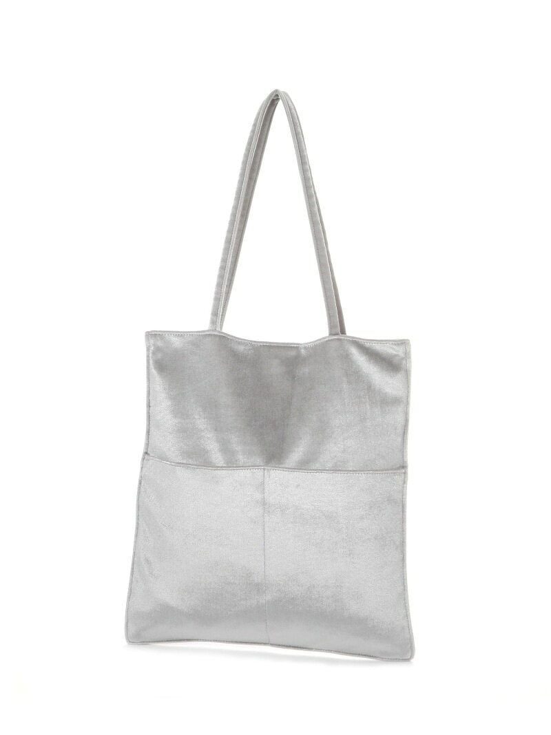 【SALE／50%OFF】ベロアA4トートバッグ/一部店舗限定/600158 GLOBAL WORK グローバルワーク バッグ トートバッグ グレー パープル ベージュ ピンク【RBA_E】[Rakuten Fashion] globalwork-10022110 GLOBAL WORK/グローバルワーク サンプル画像2