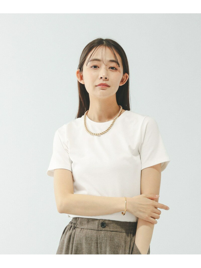 【SALE／40%OFF】Fffit エフィット/やわらくストレッチクルーネック半袖/645043 GLOBAL WORK グローバルワーク トップス カットソー・Tシャツ ホワイト ブラック グレー【RBA_E】[Rakuten Fashion] globalwork-10022966 GLOBAL WORK/グローバルワーク サンプル画像2