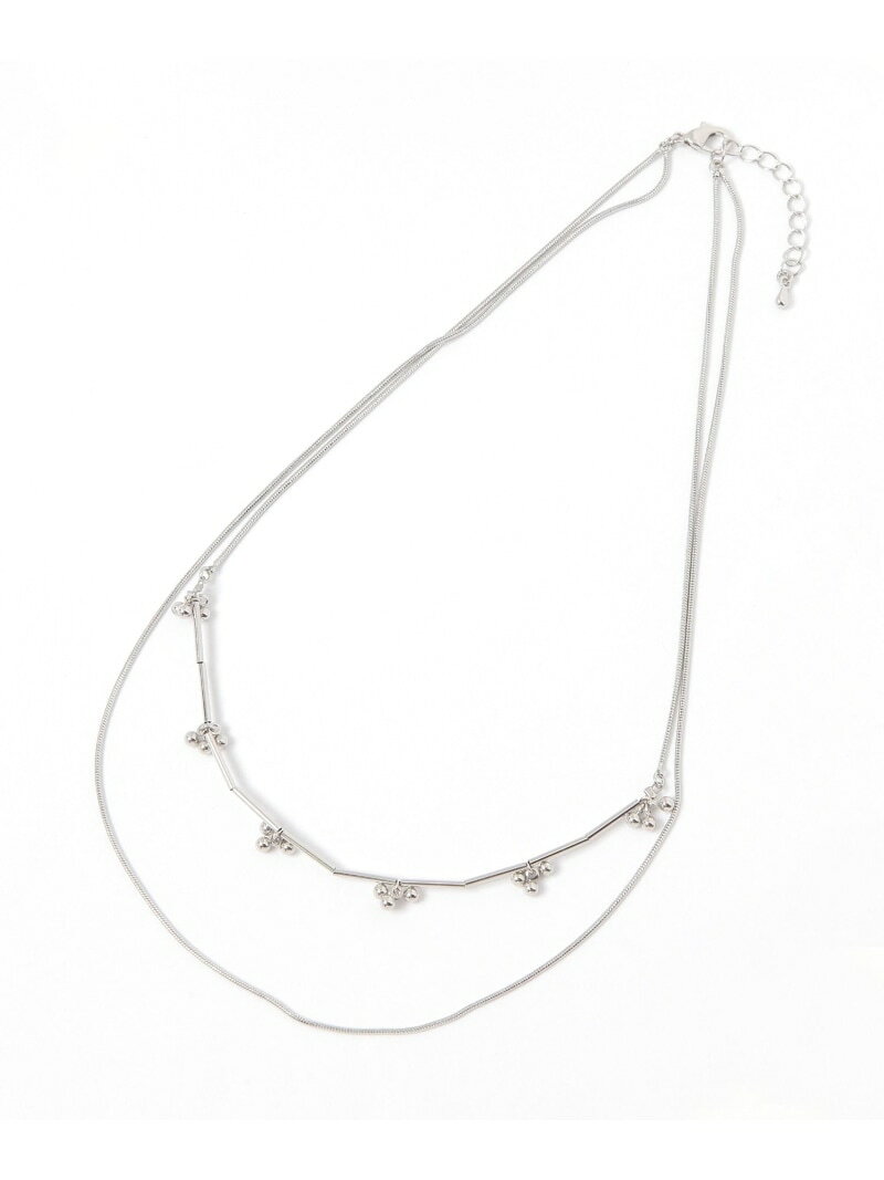 【SALE／50%OFF】小粒パール2連ネックレス/670043 GLOBAL WORK グローバルワーク アクセサリー・腕時計 ネックレス ゴールド シルバー【RBA_E】[Rakuten Fashion] globalwork-10023514 GLOBAL WORK/グローバルワーク サンプル画像3