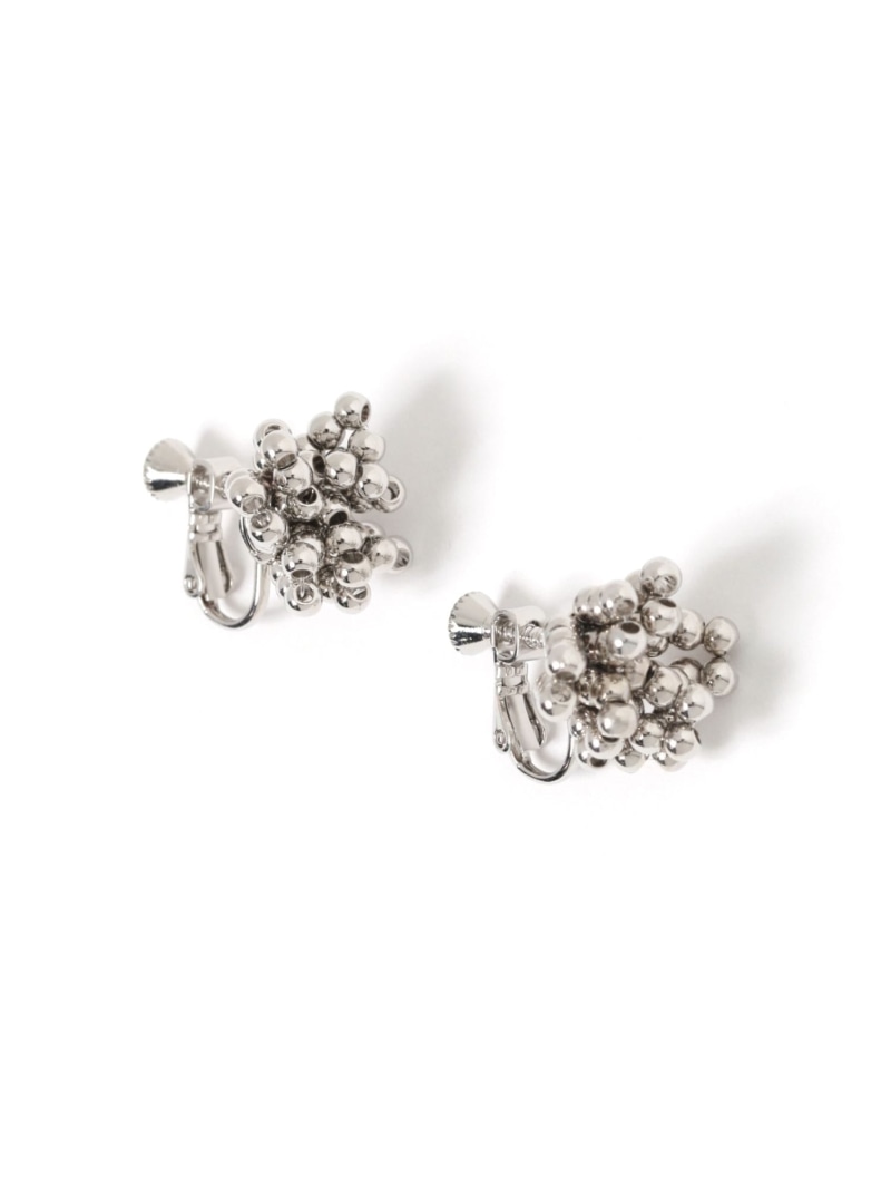 【SALE/40%OFF】ビーズフラワーイヤリング/126707 GLOBAL WORK グローバルワーク アクセサリー・腕時計 イヤリング・イヤーカフ シルバ...