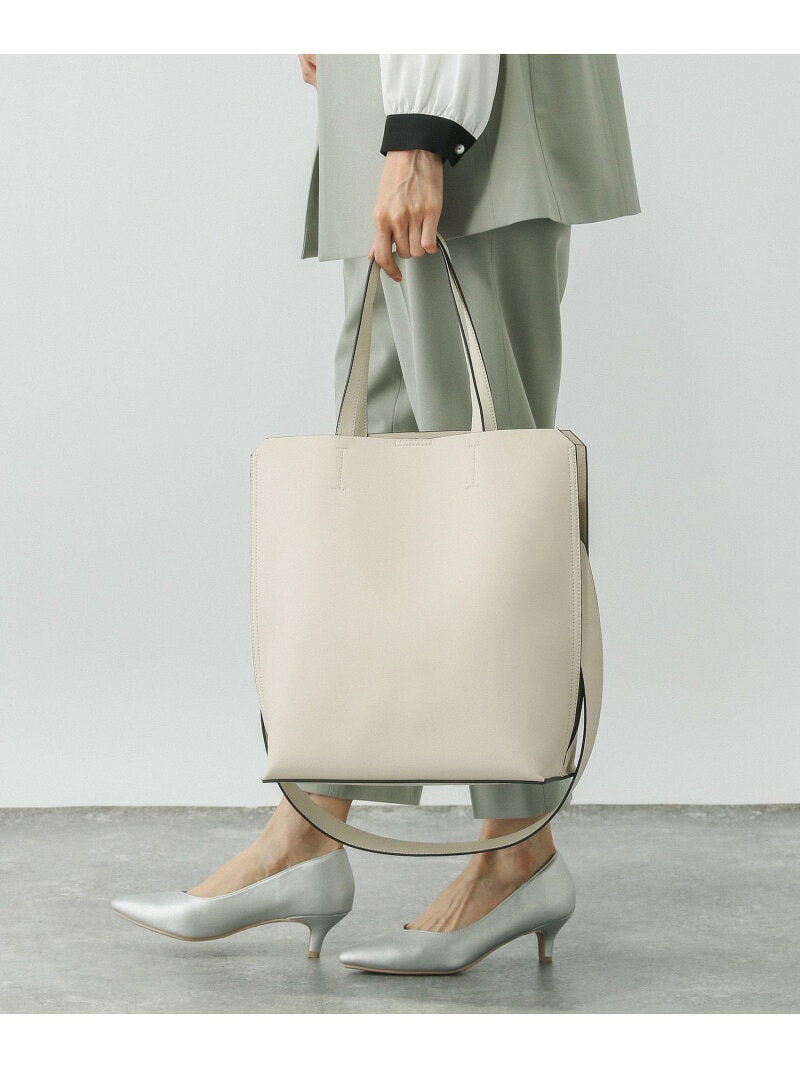 【SALE／50%OFF】スペ軽撥水縦A4トート/248213 GLOBAL WORK グローバルワーク バッグ トートバッグ ブラック ホワイト シルバー【RBA_E】[Rakuten Fashion] globalwork-10020396 GLOBAL WORK/グローバルワーク サンプル画像3