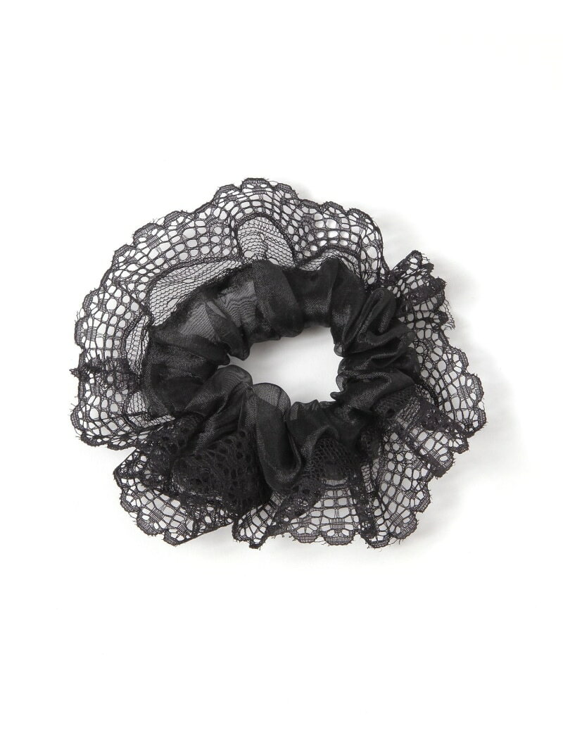 【SALE／60%OFF】シア-サテン刺繍シュシュ/670969 GLOBAL WORK グローバルワーク ヘアアクセサリー ヘアゴム ブラック【RBA_E】[Rakuten Fashion] globalwork-10023530 GLOBAL WORK/グローバルワーク サンプル画像2