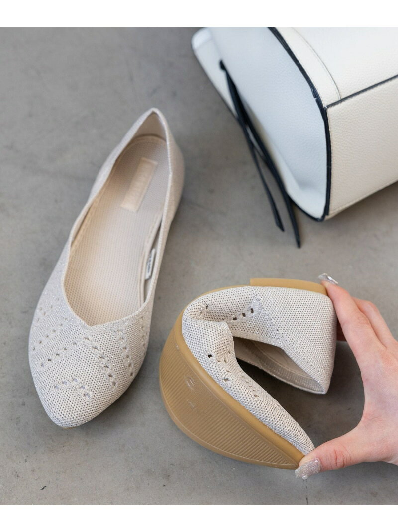 らくっション洗えるフィットパンプス/991727 GLOBAL WORK グローバルワーク シューズ・靴 パンプス ホワイト シルバー グレー ブラック ネイビー レッド ゴールド[Rakuten Fashion] globalwork-10018578 GLOBAL WORK/グローバルワーク サンプル画像2