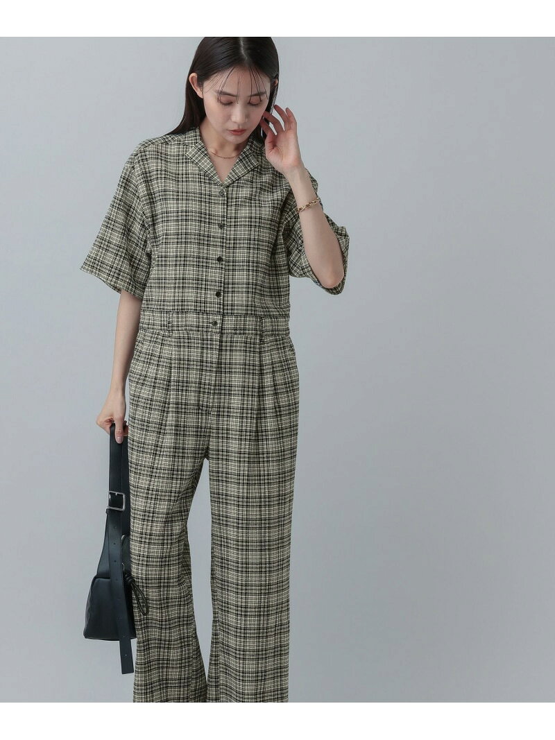 【SALE／60%OFF】MATINEE LINE/リネンライク/オールインワン/646656 GLOBAL WORK グローバルワーク オールインワン・オーバーオール オールインワン・つなぎ ベージュ【RBA_E】[Rakuten Fashion] globalwork-10023095 GLOBAL WORK/グローバルワーク サンプル画像2