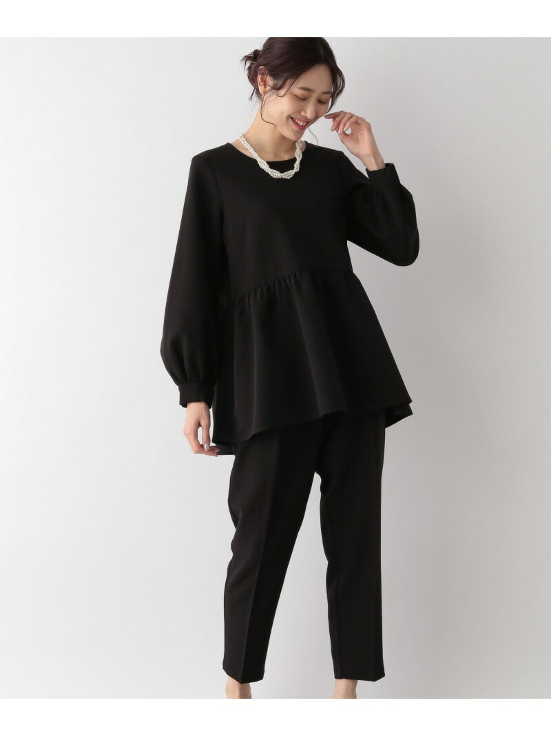 【SALE／30%OFF】2SETペプラム*パンツ/MATINEE LINE/994936 GLOBAL WORK グローバルワーク パンツ その他のパンツ ネイビー ブラック【RBA_E】【送料無料】[Rakuten Fashion]