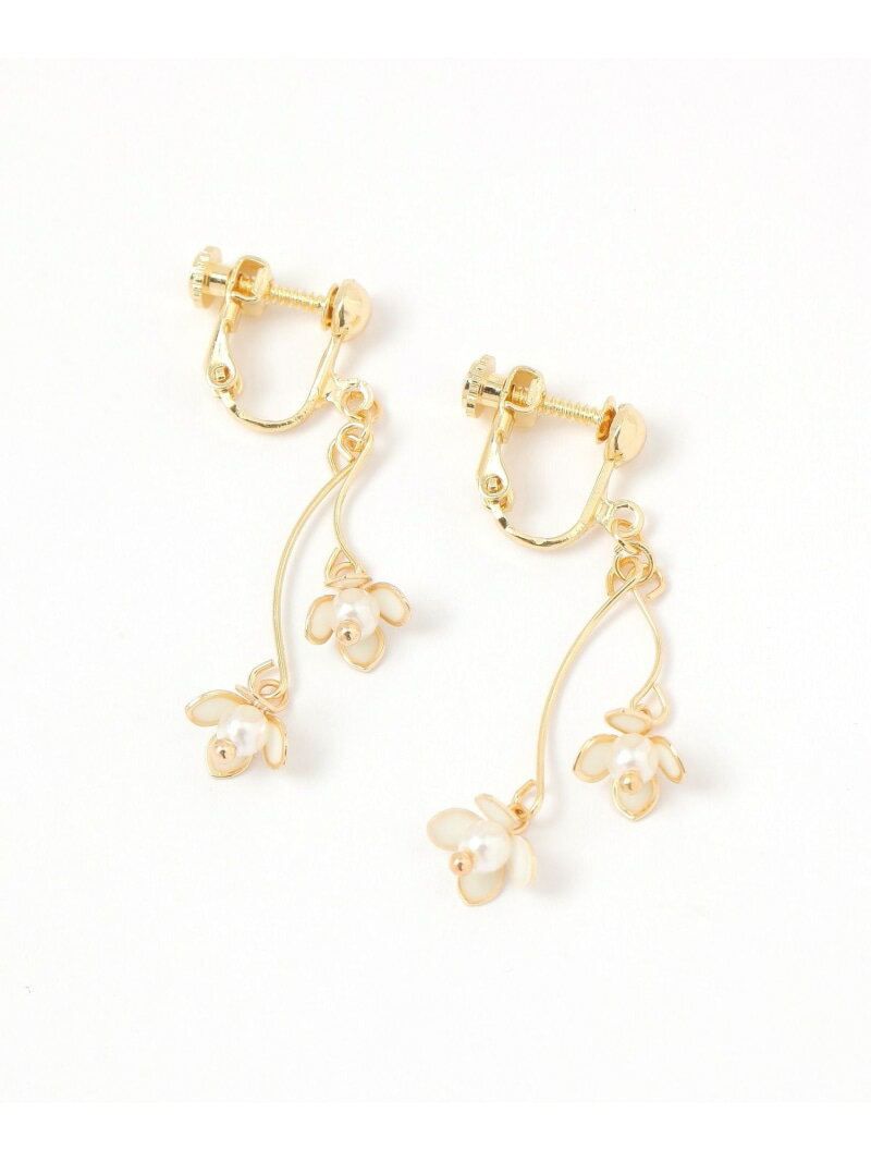 樂天商城 - 【SALE／40%OFF】揺れプチフラワーイヤリング/321134 GLOBAL WORK グローバルワーク アクセサリー・腕時計 イヤリング・イヤーカフ グリーン オレンジ ホワイト【RBA_E】[Rakuten Fashion]