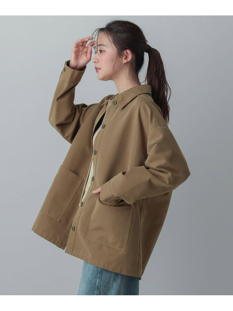 【SALE／40%OFF】MATINEE LINE/チノカバーオール/636119 GLOBAL WORK グローバルワーク ジャケット・アウター デニムジャケット ベージュ【RBA_E】【送料無料】[Rakuten Fashion] globalwork-10022850 GLOBAL WORK/グローバルワーク サンプル画像2